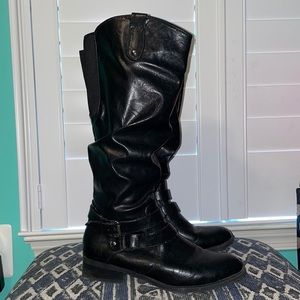 Black Heeled Boots